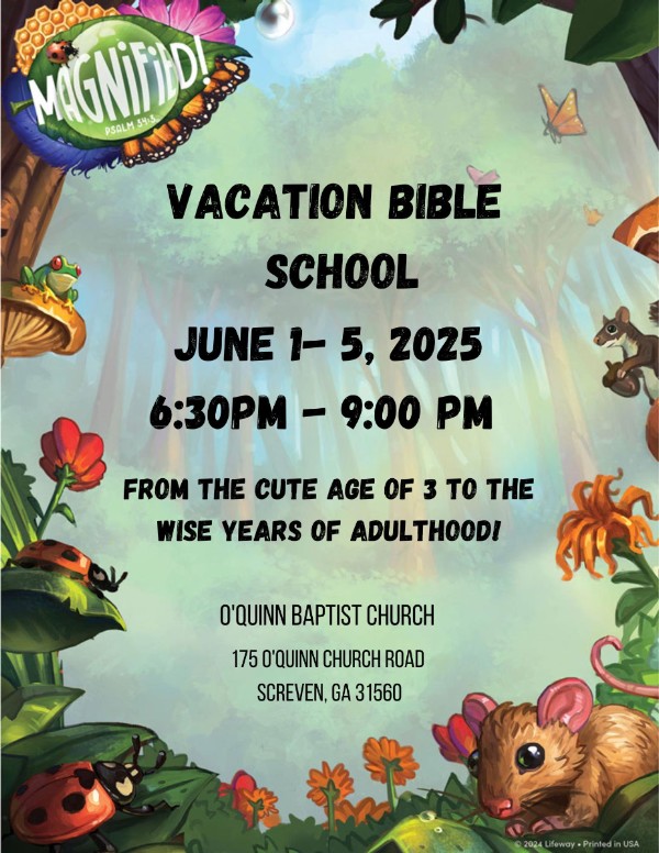 Featured Item Vacation Bible School 